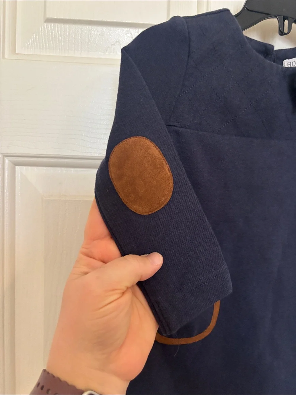 Hope & Henry Quilted Ponte Riding Dress